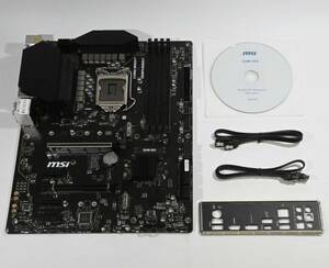 動作保証★マザーボード ATX MSI Z490-S01 LGA1200 付属品付★053