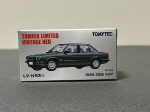 新品　未開封　LV-N93c BMW 325i 4ドアセダン （グレー） （1/64スケール トミカリミテッドヴィンテージNEO 278283）