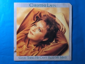 1988年 米国 本国オリジナル盤 クリスティン・ラヴァン Christine Lavin LPレコード Good Thing He Can