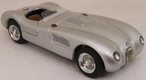 【試作?稀少】Ж ヴィンテージ トップモデル 1/43 ジャガー Cタイプ シルバー / TOP MODEL JAGUAR C-TYPE Silver Ж Daimler デイムラー XK