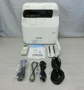 ◆◇3500ルーメン◆ランプ使用時間670時間302時間◆超短焦点ビジネスプロジェクター　EPSON EB-685WT◆難あり◇◆