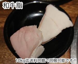 すき焼 北海道産黒毛和牛脂！！牛脂1kg エスちゃん牛 すき焼き つけ脂 自家製料理などにどうぞ!!牛脂!!10kg迄送料同額にて同梱も可能！！