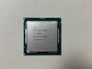 【動作不明】Intel Core i7 9700F