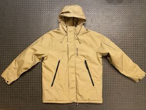 新品タグ付き ボルコム VOLCOM STOKE STONE JACKET メンズ ジャケット サイズM カーキ 耐水5000mm