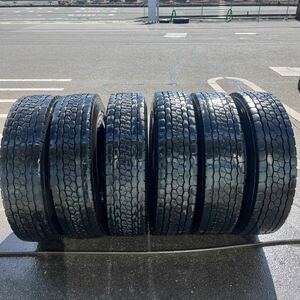 225/90R17.5 BRIDGESTONE, M800 中古　　激安美品　6本セット：33000円