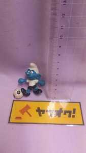 ビンテージ スマーフ PVC フィギュア smurf サッカー