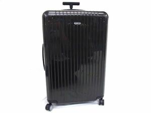 1円 RIMOWA リモワ サルサエアー ポリカーボネート 4輪 ダイヤルロック式 キャリーバッグ スーツケース 旅行かばん ブラック系 FD5549