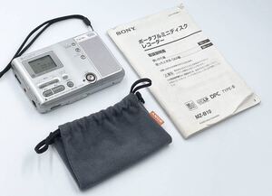 ★☆録音再生○ 　SONY MZ-B10 単三電池式　ポータブルMDレコーダー☆★