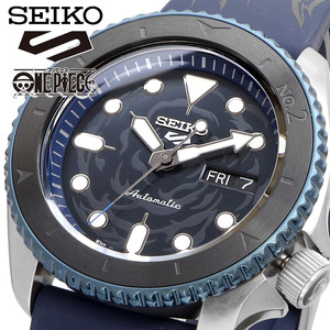 SEIKO セイコー 腕時計 メンズ 海外モデル セイコー ONE PIECE サボ ファイブ 5スポーツ 自動巻き SRPH71