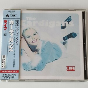 【帯付 国内盤CD】ライフ +5/ザ・カーディガンズ(POCP-7075)THE CARDIGANS/LIFE +5/16曲収録 カーニヴァル他/カヒミ・カリィ 解説