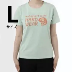 MOUNTAIN HARDWEAR ロゴ Tシャツ ミント レディース Lサイズ