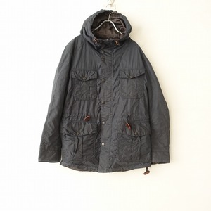 //バブアーフォーマーガレットハウエル Barbour FOR MARGARET HOWELL *フード付きジャケット*2紺羽織上着(jk25-2312-444)【71A42】