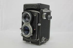 【返品保証】 リコー Ricohflex RIKEN RICONAR 8cm F3.5 二眼カメラ v6966