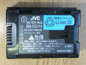 【即決】 JVC VG-BN114 純正バッテリー ③