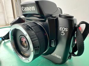 ■■ Canon キャノン EOS 5 ★フィルムカメラ/一眼レフカメラ/レンズ付き Made in Japan 【ジャンク】