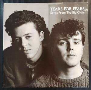 Tears For Fears ティアーズ・フォー・フィアーズ★Songs From The Big Chair★ヨーロッパ盤 中古アナログレコード