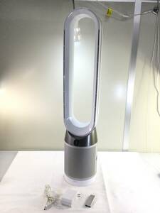 【462】dyson Pure Cool ダイソン ピュアクール 空気清浄機能付き扇風機 タワーファン TP04 2019年製 ACアダプター＆リモコン付属