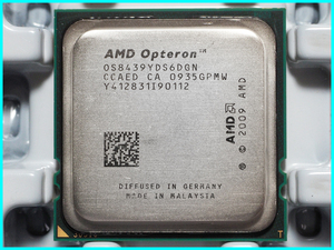 AMD Opteron 8439 SE OS8439YDS6DGN SocketF 6コア 2.6GHz
