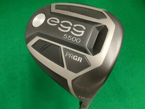 【05】【1W】【即決価格】【値下げ！】プロギア egg 5500(2019)/10.5度/egg オリジナルカーボン/フレックス R(M-37)/メンズ 右