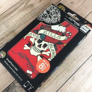 エドハーディー EdHardy 公式ライセンス iPhone8Plus / iPhone7Plus 兼用 スマホケース 4526397958930