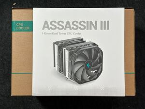 DEEP COOL ASSASSIN3 アサシン3 ASSASSIN III 空冷CPUクーラー Intel AMD用　 TDP 280W パーツ欠品あり