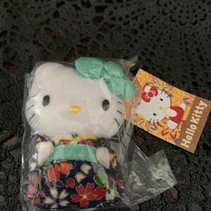 ★日本限定★ハローキティ★和風手のりマスコット★キーホルダー★タグ付★HELLO KITTY★未開封★未使用★当時物★SANRIO★サンリオ★レア