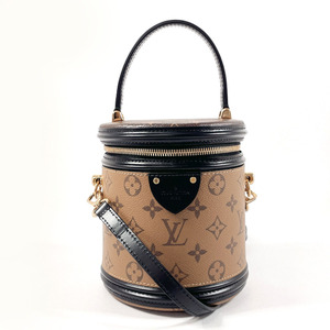 ルイヴィトン LOUIS VUITTON ハンドバッグ M43986 カンヌ モノグラムキャンバス/モノグラム リバース ブラウン