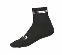ale アレー LOGO Q-SKIN Socks ソックス 靴下 ブラックホワイト Sサイズ 22SS528230196