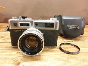 【Y8-4043】YASHICA ヤシカ ELECTRO35 YASHINON-DX 45mm F1.7 エレクトロ35 現状品 同梱可 東京引取可【千円市場】