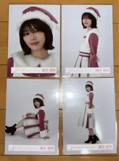 櫻坂46 生写真　コンプ　2024年クリスマス衣装　藤吉夏鈴