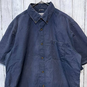 カーハート Carhartt 半袖シャツ メンズ ワンポイント コットン100% XLサイズ 5-821