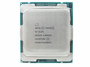 Intel Xeon W-2125 SR3LM 4C 4GHz 4.5GHz 8.25MB 120W LGA2066 DDR4-2666