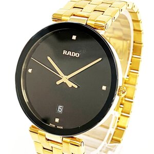 【1円スタート】RADO ラドー 115.3867.2 GP×SS クオーツ メンズ腕時計 ジャンク 348592