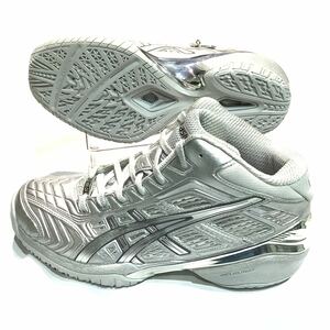 【1円スタート】★新品★ ASICS バスケットボールシューズ ゲルバースト3シルバーセレクション [TBF-682] 26.5cm 