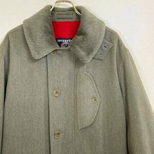 希少 《 Old INVERTERE / BARNEYS NEWYORK 》80s 90s 極上品【 インバーティア 英国製 ベルテッド ジャケット UK52 ビンテージ 】