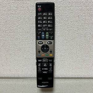 管理番号1　シャープ SHARP リモコン GA863WJSA (LC-26DV7 LC-32DX3 LC-40DX3 LC-46DX3 LC-52DX3 用リモコン 