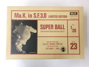 #s26【梱60】wave 1/20 Ma.K. マシーネンクリーガー SUPER BALL 未組立