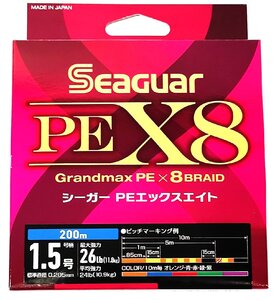 クレハ シーガーPE X8 PEライン 1.5号200ｍ