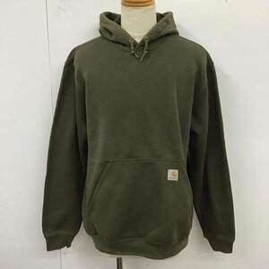 Carhartt L カーハート パーカー 長袖 TS0121 プルオーバー 裏起毛 Hooded Sweatshirt Hoodie カーキ / カーキ / 10121333