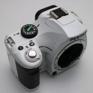 美品 PENTAX K-X ホワイト 即日発送 PENTAX デジタル一眼 本体 あすつく 土日祝発送OK