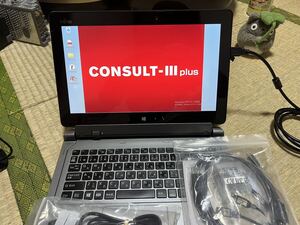 トヨタGTS 日産コンサルト3 plus どちらも使える　故障診断機　11.6TFTワイド　タブレット　脱着キーボード付き