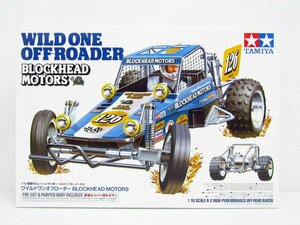 TAMIYA タミヤ 1/10 電動RCレーシングバギー ワイルドワンオフローダー BLOCKHEAD MOTORS 組立キット ◆ TY14700