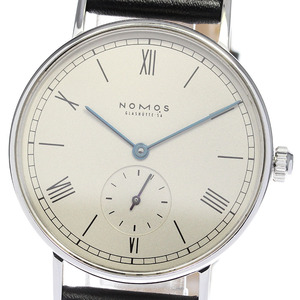 ノモス NOMOS ラドウィッグ 35 スモールセコンド 手巻き メンズ 内箱付き_820329