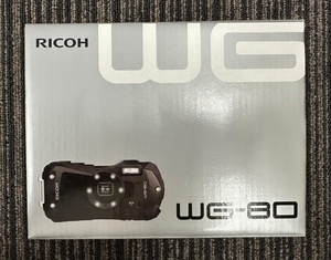 【ハッピー】未使用 RICOH リコー デジカメ WG-80 ブラック