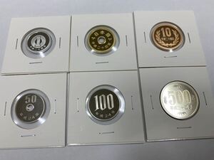 平成24年1円、5円、10円、50円、100円、500円　プルーフ出し　A-17