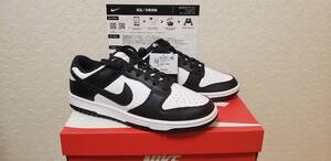 即決送料無料 新品 未試着 Nike Dunk Low US8.5(26.5cm) White/Black-White(パンダ) DD1391-100 ナイキ ダンク ロー