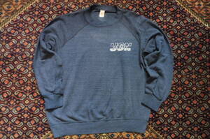 【古着】70s VINTAGE US NAVY SWEATSHIRT　USN ビンテージ　スウェット トレーナー ネイビー　Velva Sheen　ベルバシーン