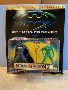 バットマン　ムービーコレクション　BATMAN MOVIE COLLECTION BATMAN FOREVER BATMAN VS RIDDLER　バットマン VS リドラー　新品未開封！