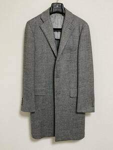 RING JACKET BLACK LABEL リングヂャケット グレー チェスター コート 446 バックベルト付き 様々な スーツ ジャケット に 秋冬 ベーシック