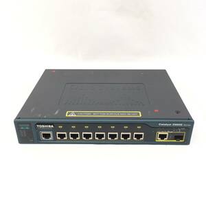 K5121365 CISCO WS-C2960G-8TC-L V01 Switch 1点【通電OK、本体のみ、AC欠品】12.26